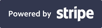 Powered by stripe
